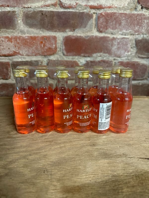Hartley Vsop Peach 12pack 50ml