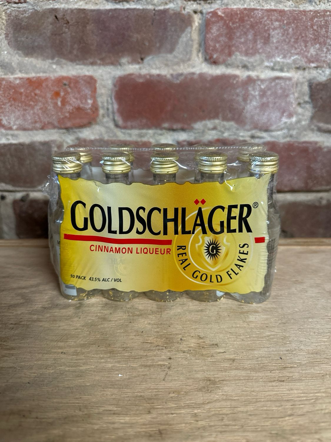 Goldschlager Cinnamon Liqueur 50ml 10pack