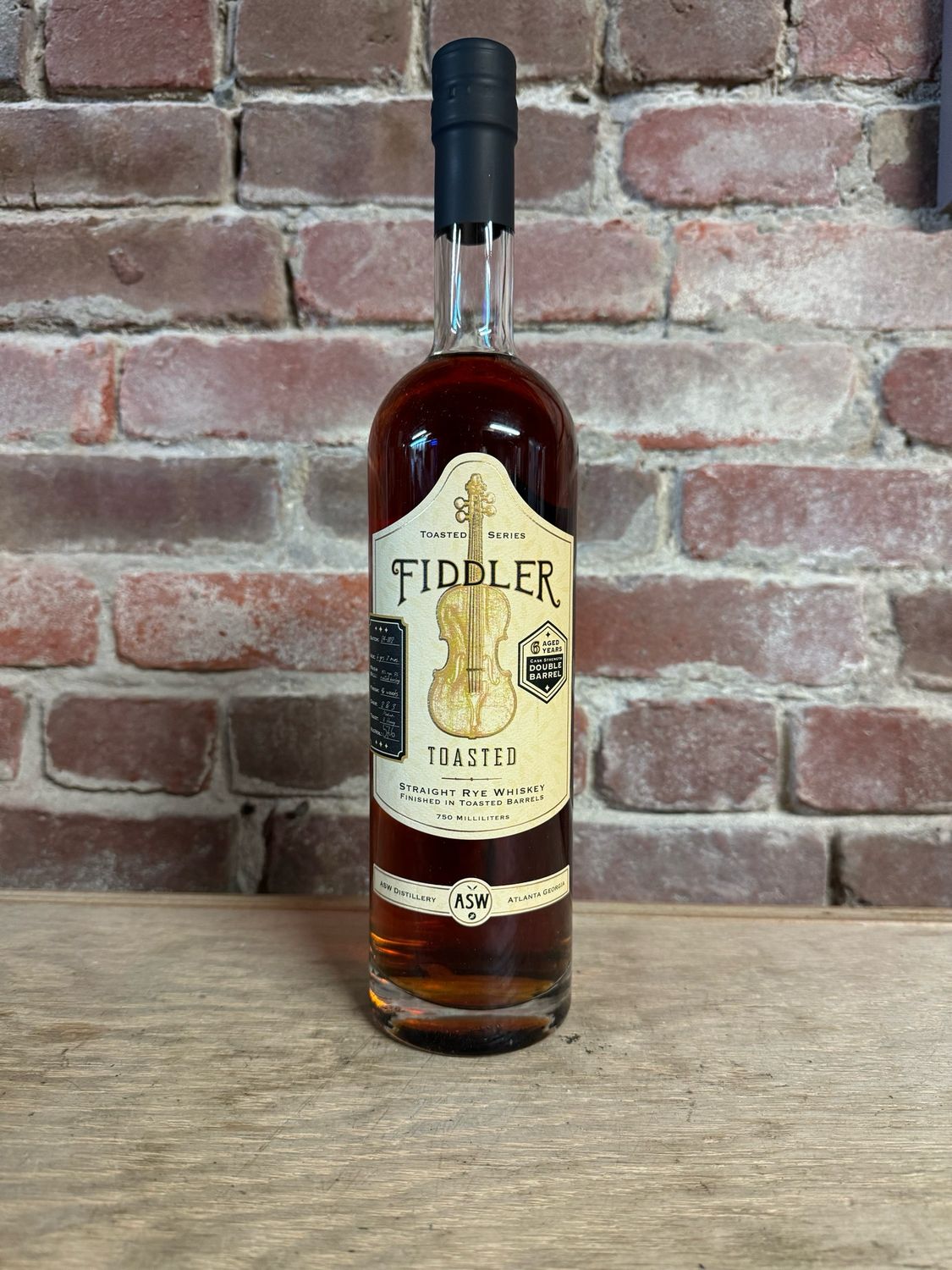 Fiddler Toasted Rye 750ml