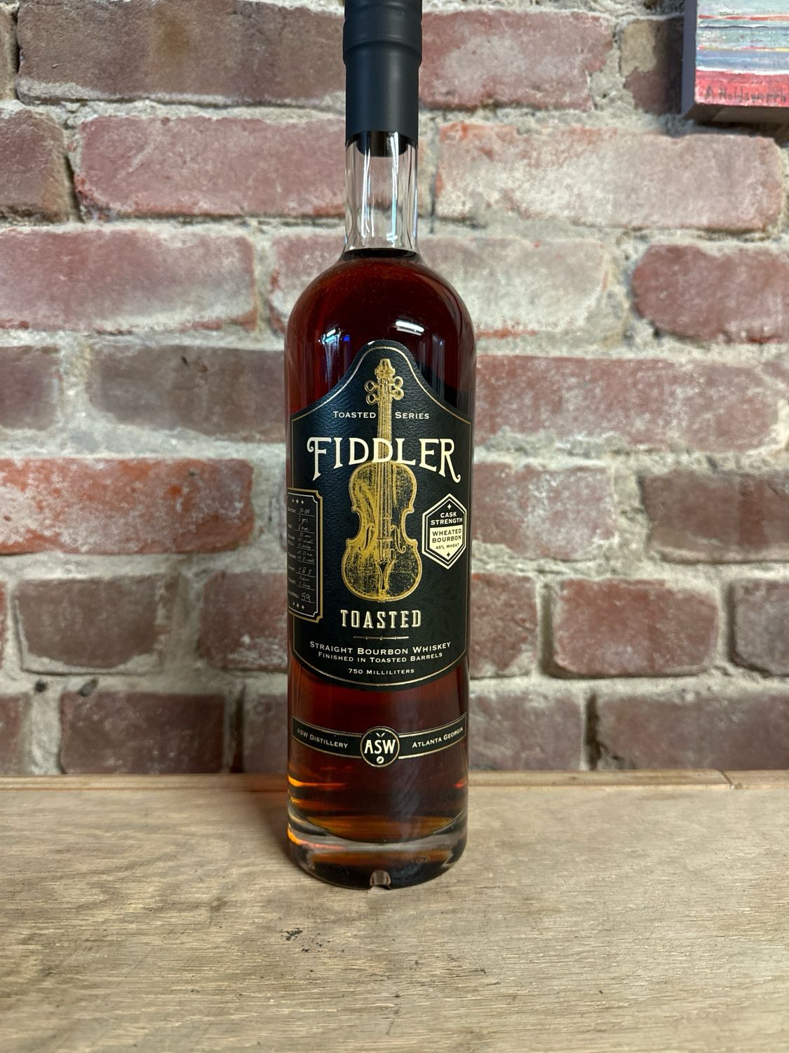 Fiddler Toasted Bourbon 750ml