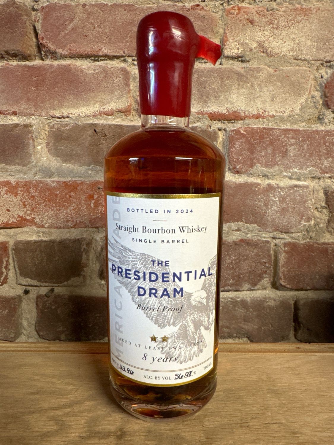 Presidential Dram Barrel Proof 113.96 700ml
