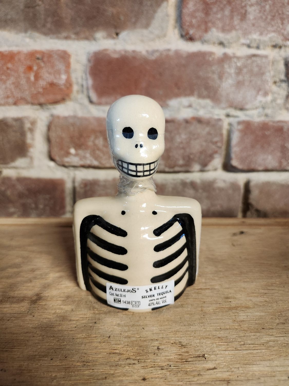 Azulejos Skelly Silver Tequila 50ml
