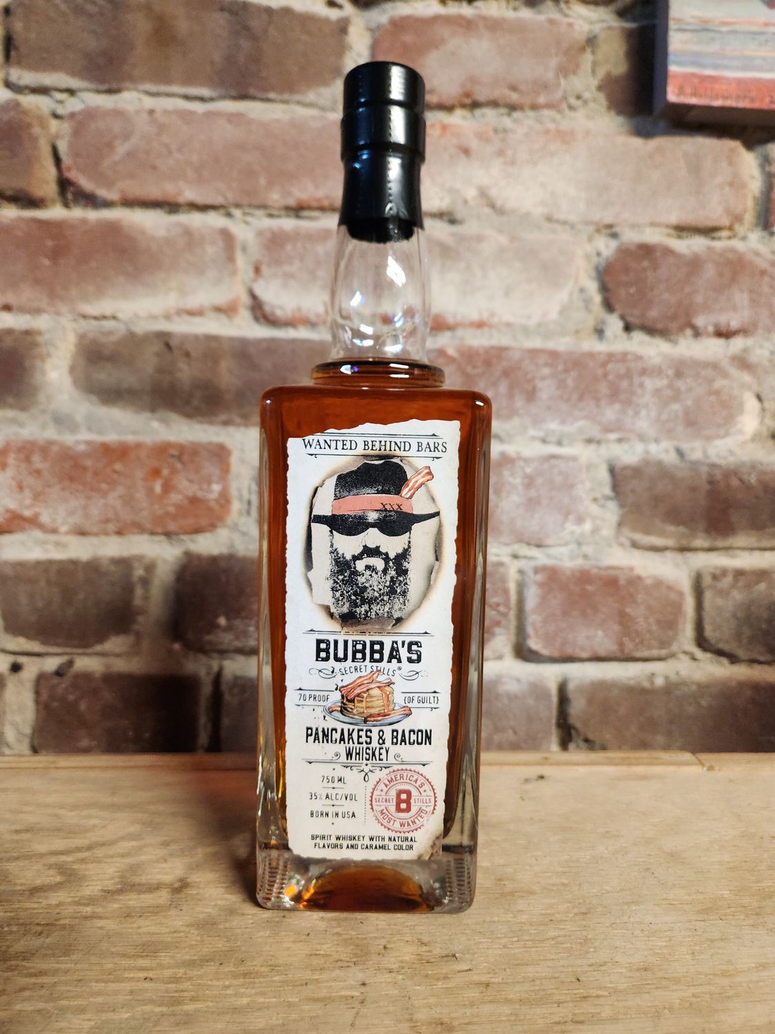 Bubba&#39;s Pancake and Bacon Whiskey 750ml