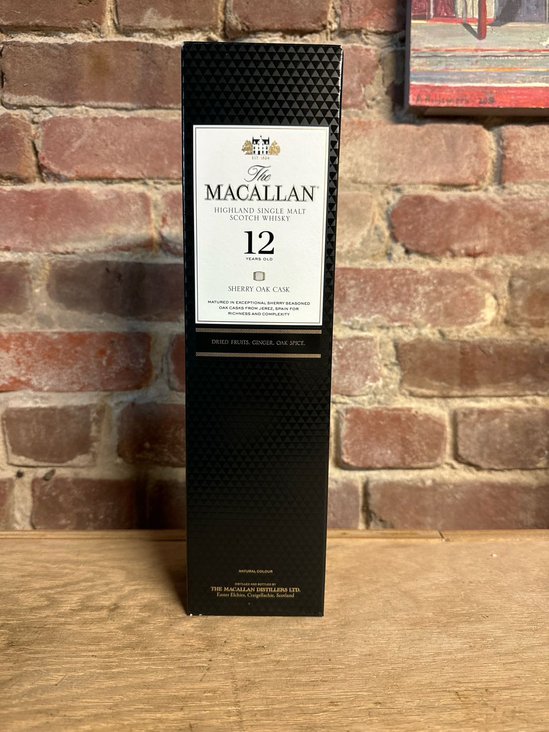 Macallan 12 year old Single Malt Whisky Sherry Cask 750ml