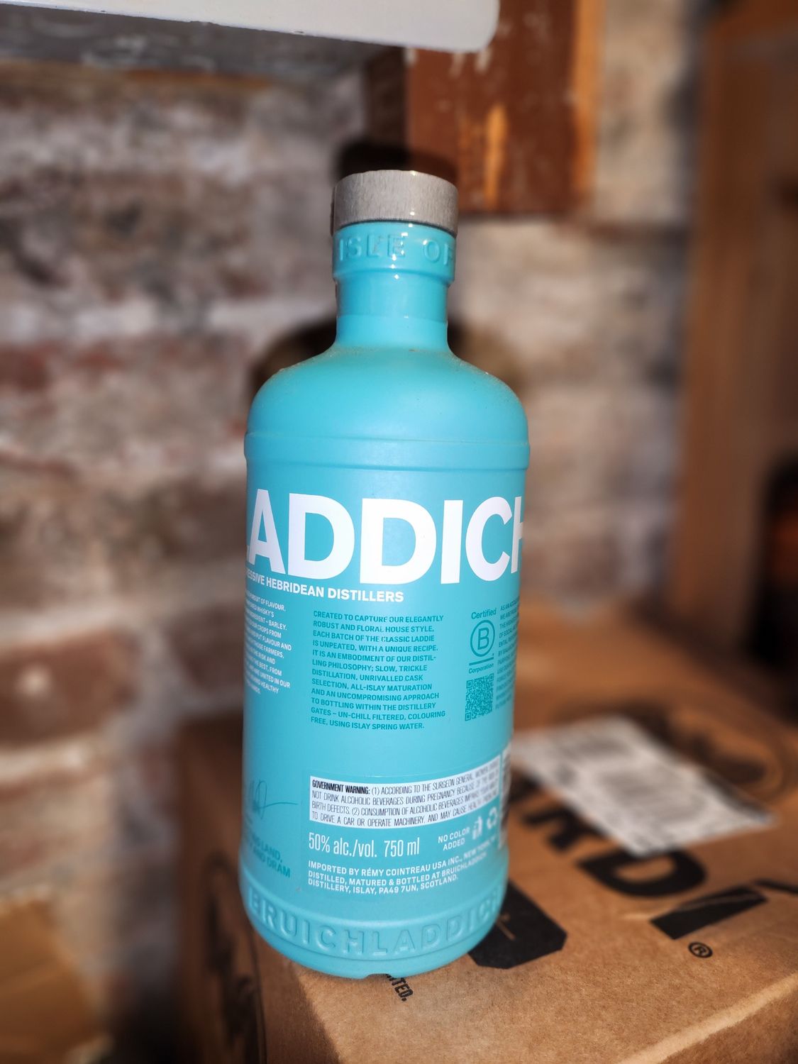 Bruichladdich Islay Single Malt Scotch Whisky Classic Laddie 750ml