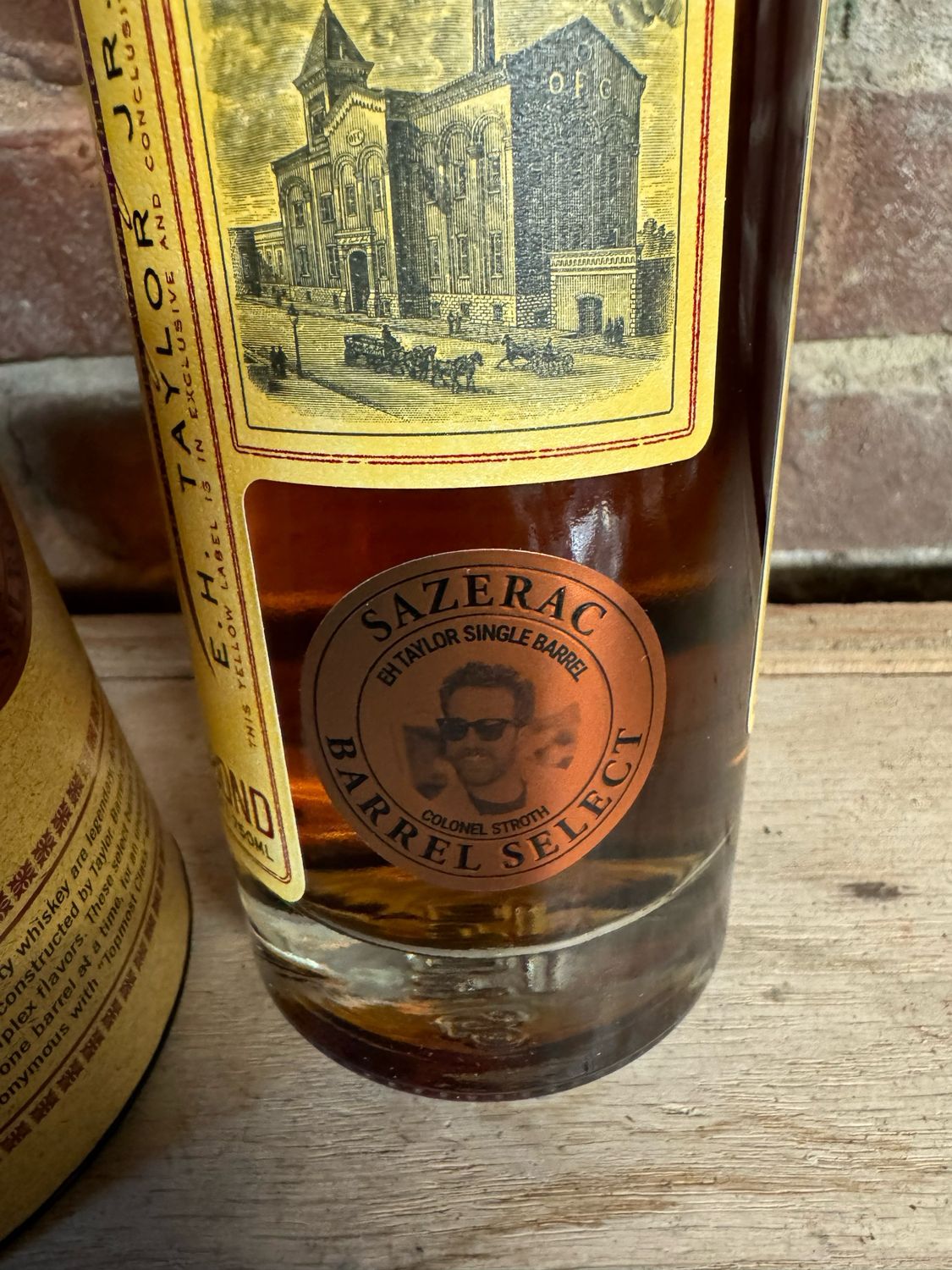 E.H Single Barrel &quot;Colonel Stroth&quot; Barrel Pick 750ml