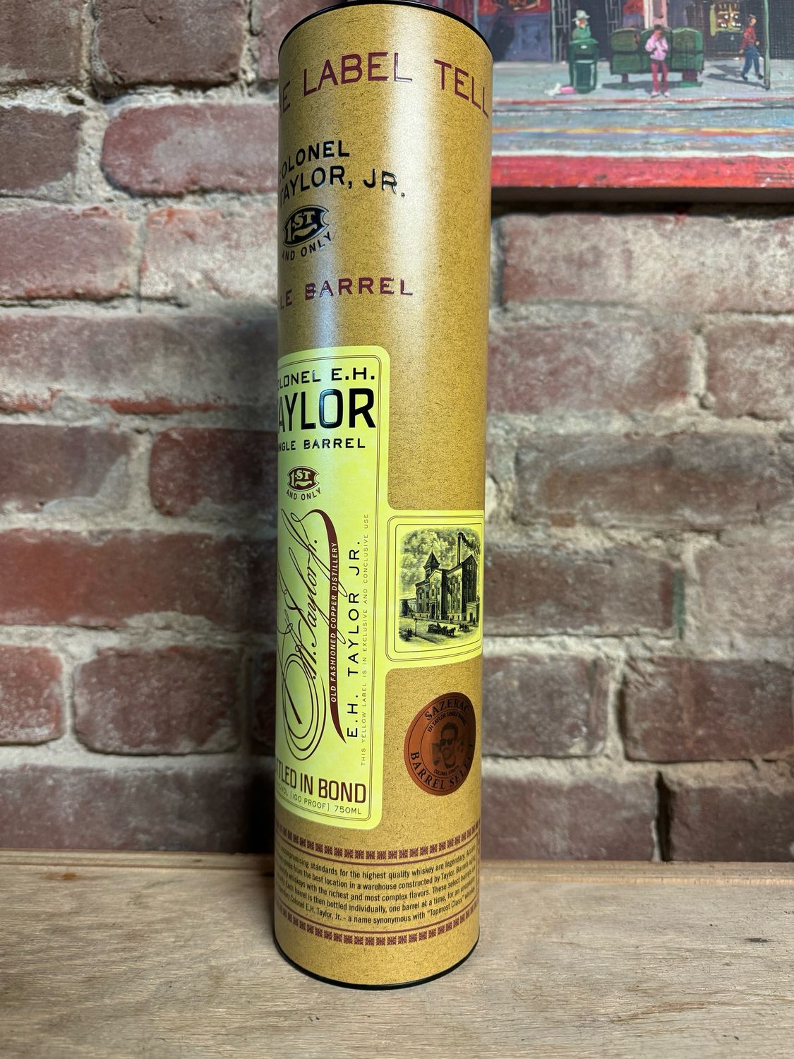 E.H Single Barrel &quot;Colonel Stroth&quot; Barrel Pick 750ml