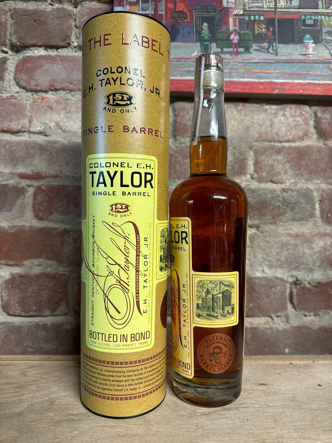 E.H Single Barrel &quot;Colonel Stroth&quot; Barrel Pick 750ml