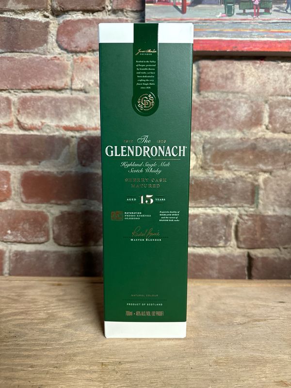 Glendronach 15 Year Scotch 700ml
