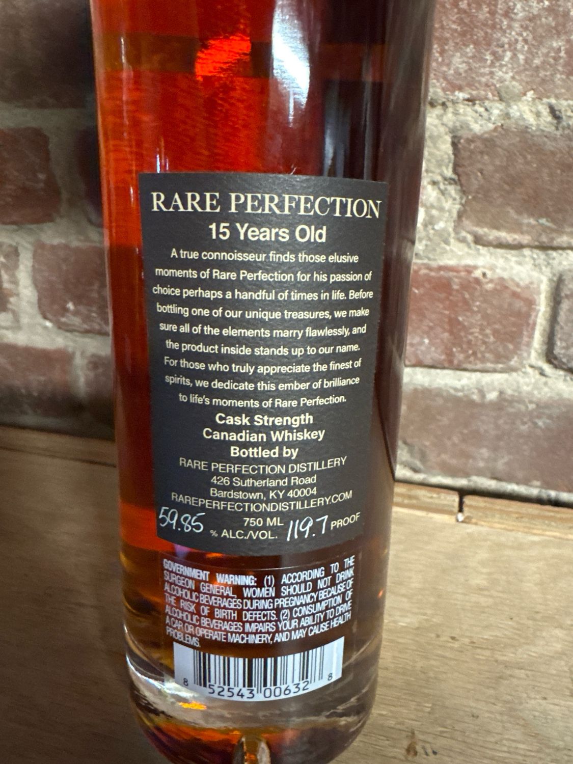 Rare Perfection 15year 750ml