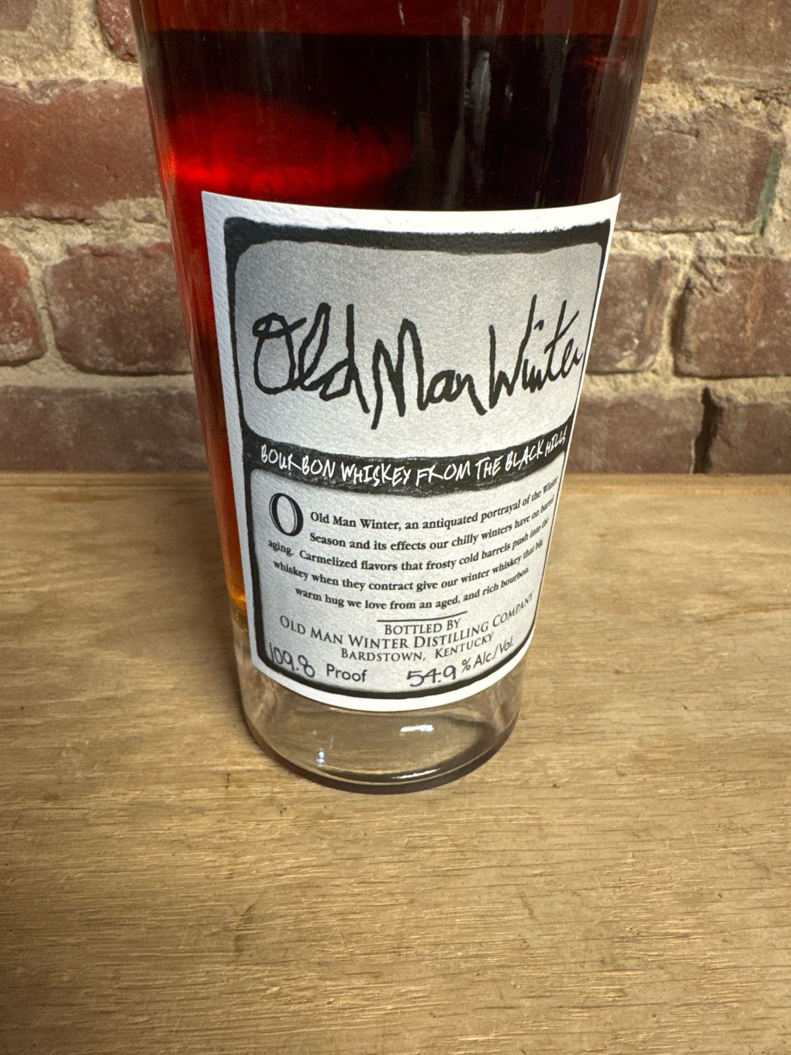 Old Man Winter Four Grain 750ml