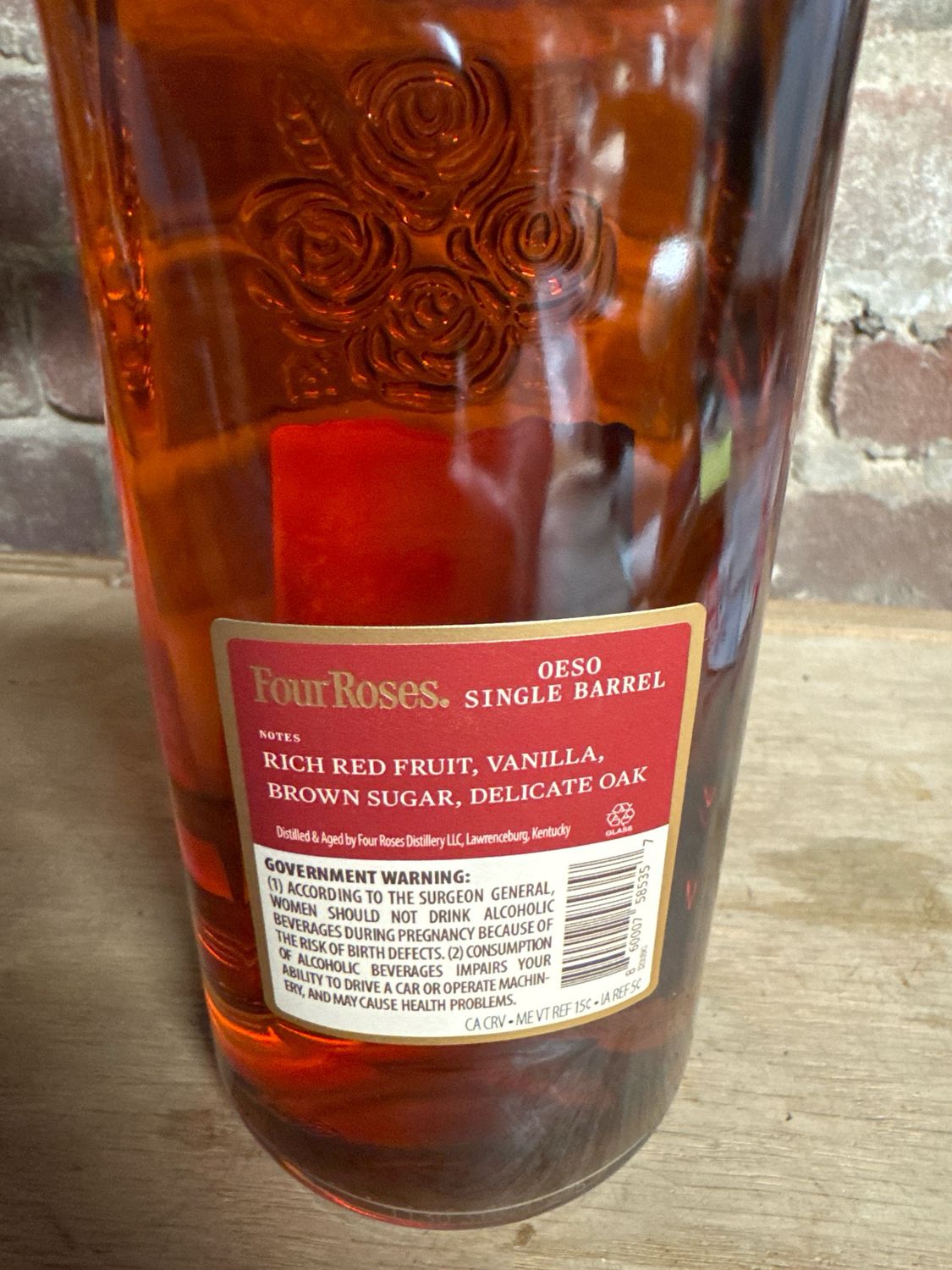 Four Roses Single Barrel OESO 750ml