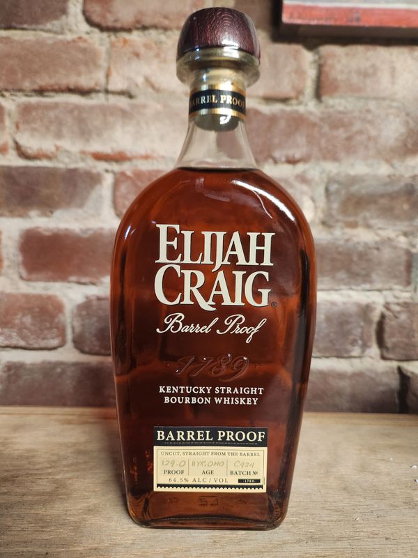 Elijah Craig Full Proof C924 750ml