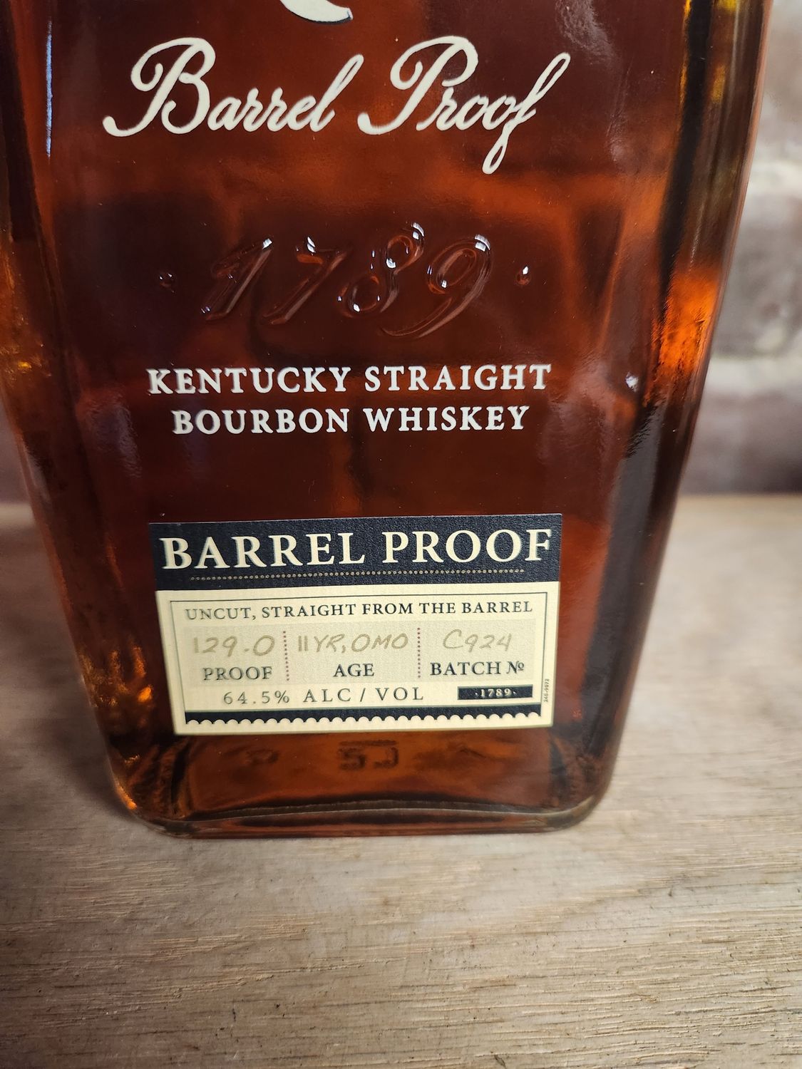 Elijah Craig Full Proof C924 750ml
