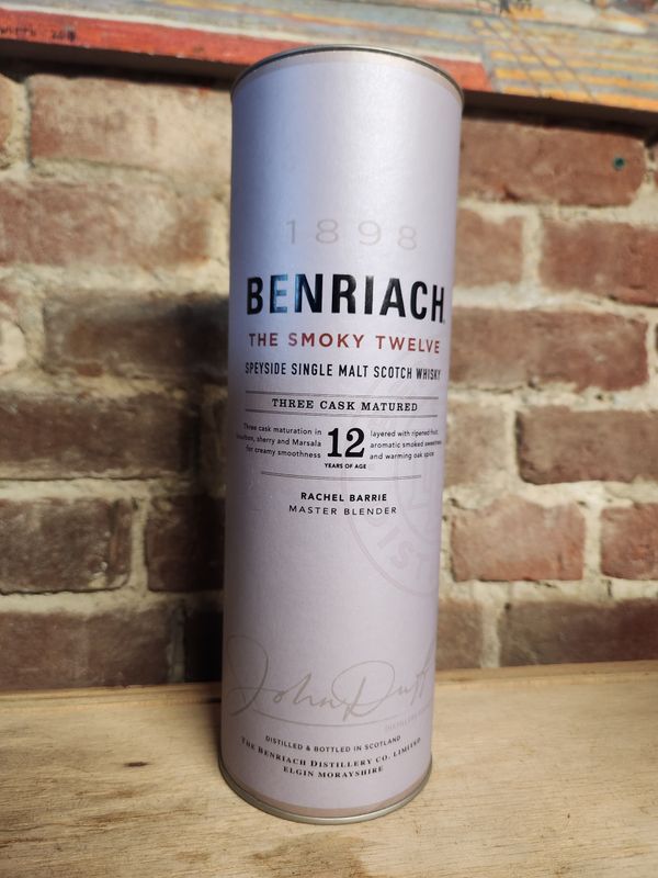 Benriach Smokey 12year Single Malt Scotch 750ml