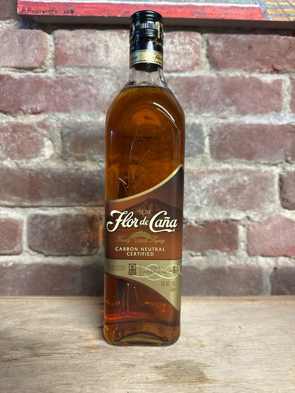 Flor De Cana 4year Oro 750ml