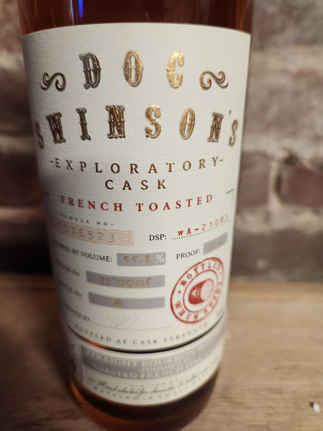 Doc Swinson&#39;s French Toast 750ml