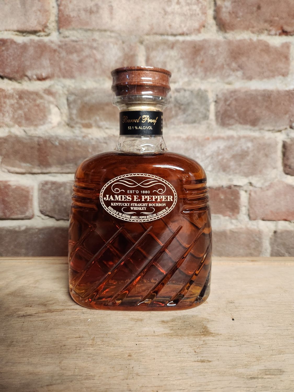 James E. Pepper Barrel Proof 750ml