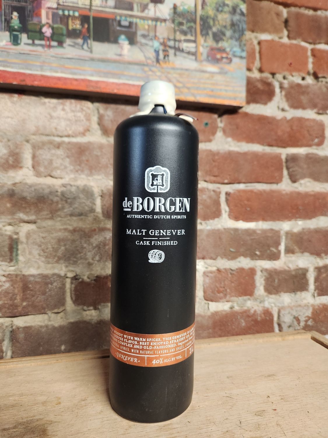 De Borgen Malt Genever Cask Finsh 1L