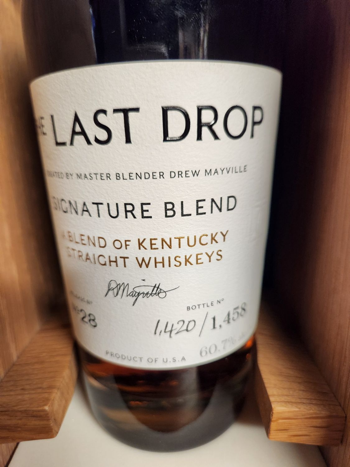 Last Drop Drew Mayville Blend Release No. 28 700ml + 50ml
