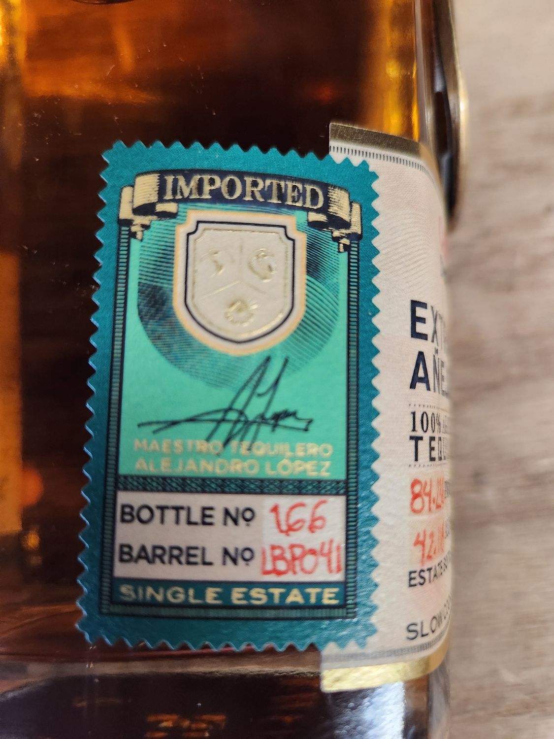 Campo Azul Single Barrel Tequila Extra Anejo 750ml