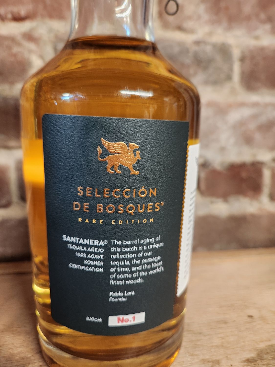 Santanera De Bosques Anejo 750ml