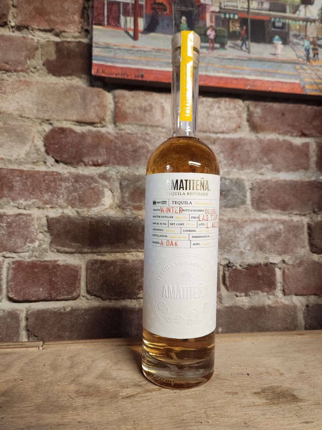 Amatiteña Tequila Reposado 750ml