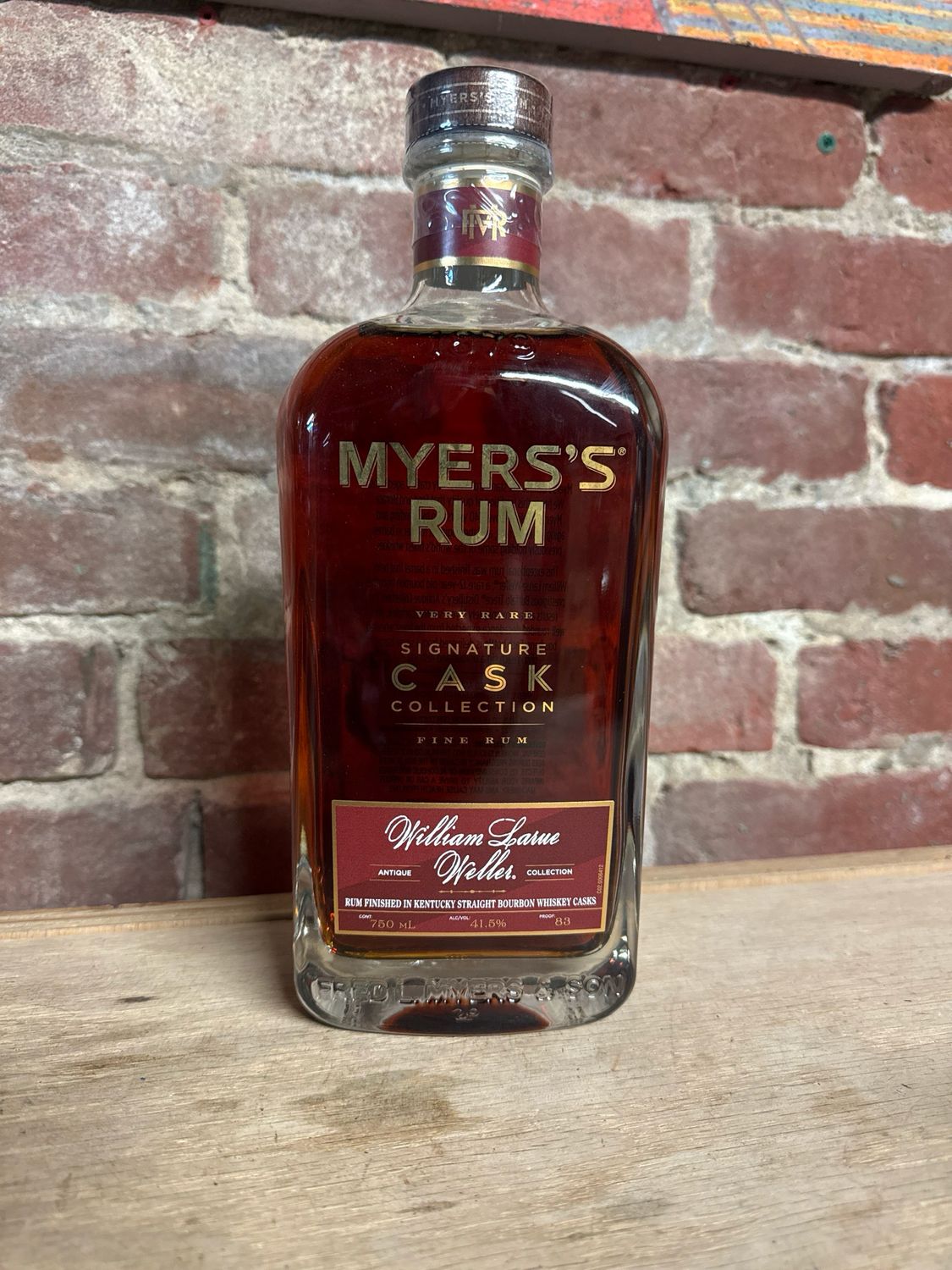 Myer’s Rum Signature Cask W.L. Weller 750ml