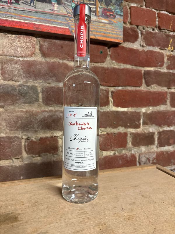 Chopin Bartender’s Choice Vodka 700ml