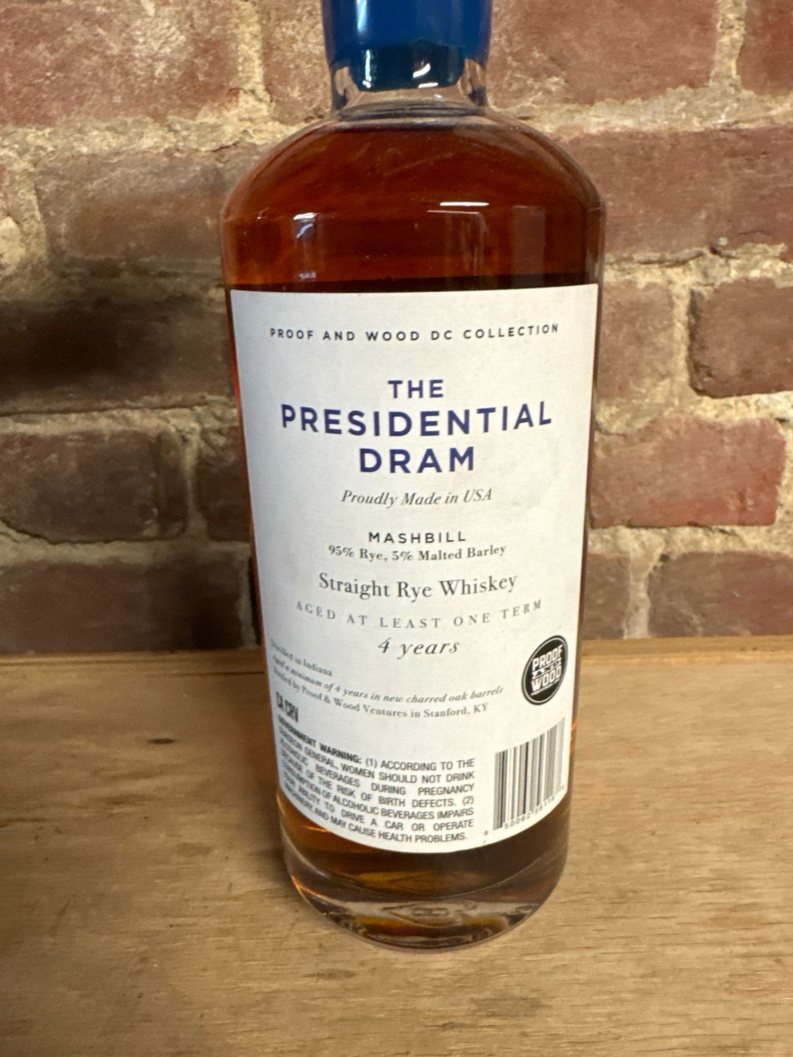 The Presidential Dram Barrel Proof Rye 118.32 700ml