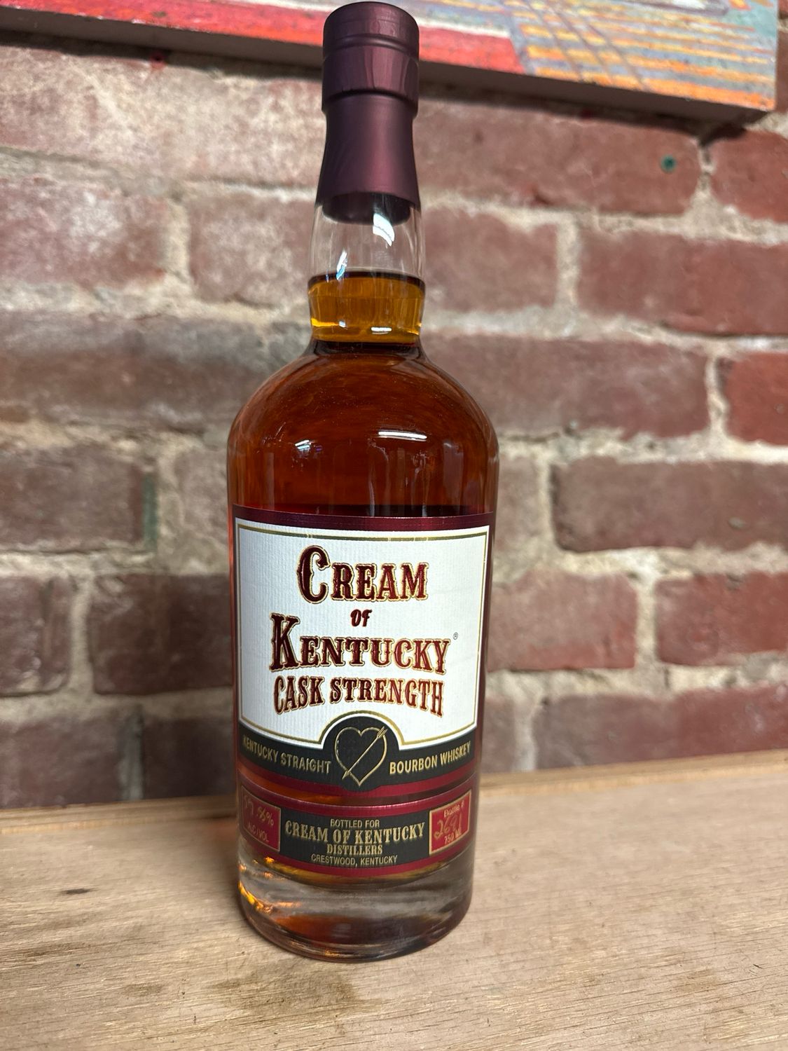 Cream Of Kentucky Cask Strength 750ml
