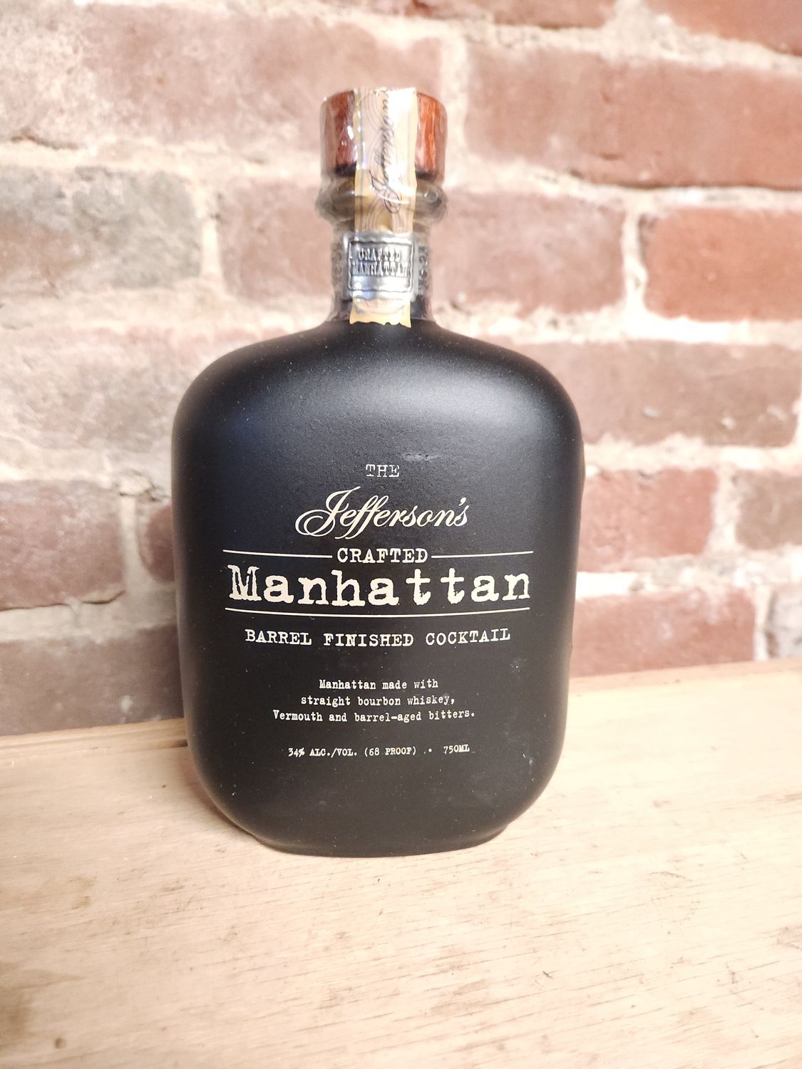 Jefferson&#39;s Crafted Manhattan 750ml