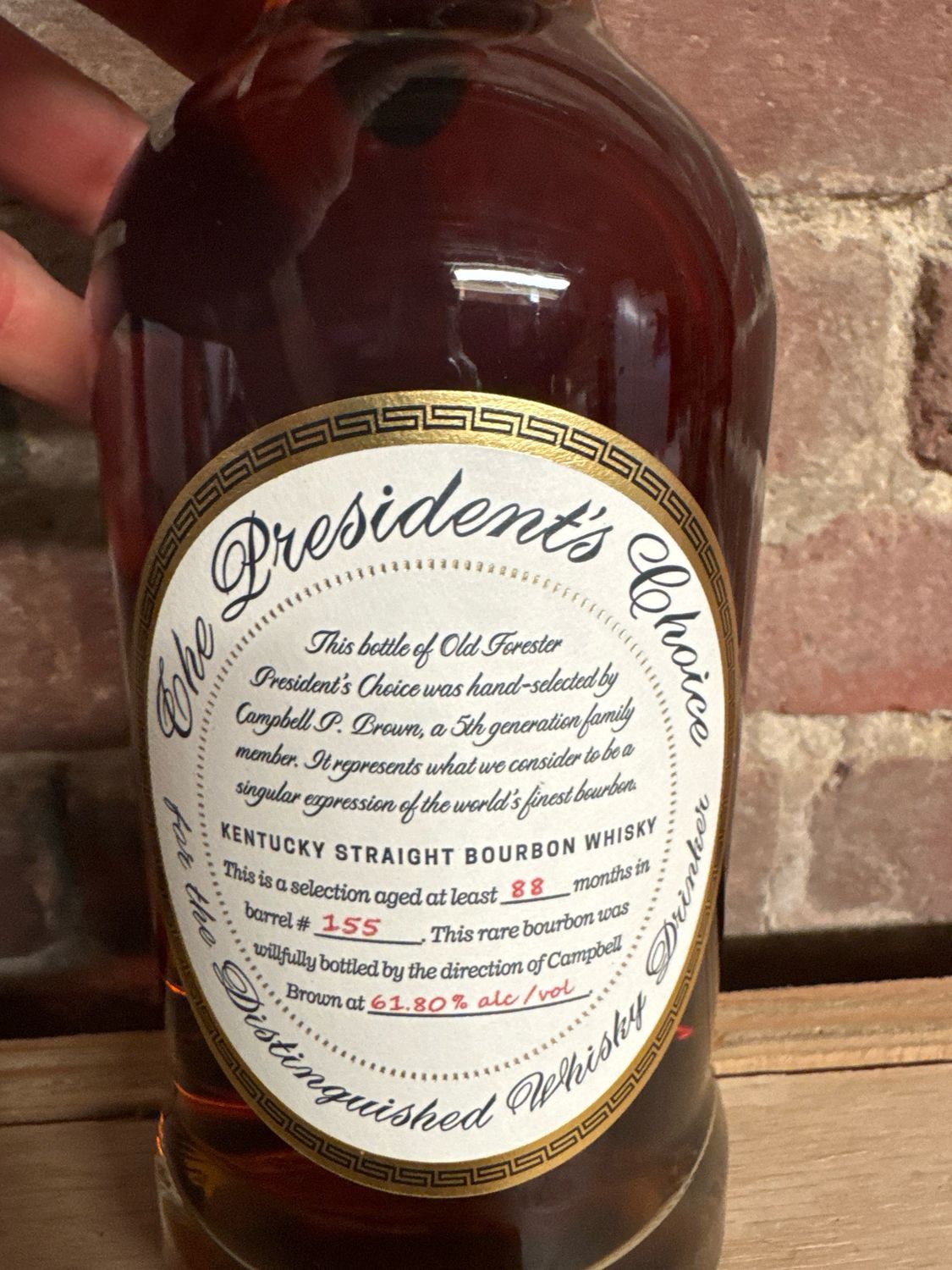 Old Forester Presidential Bourbon 700ml