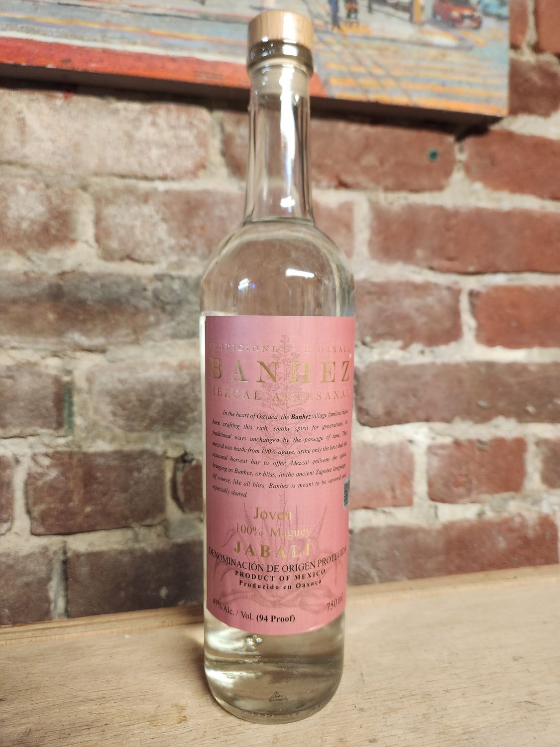 Banhez Jabali Mezcal 750ml