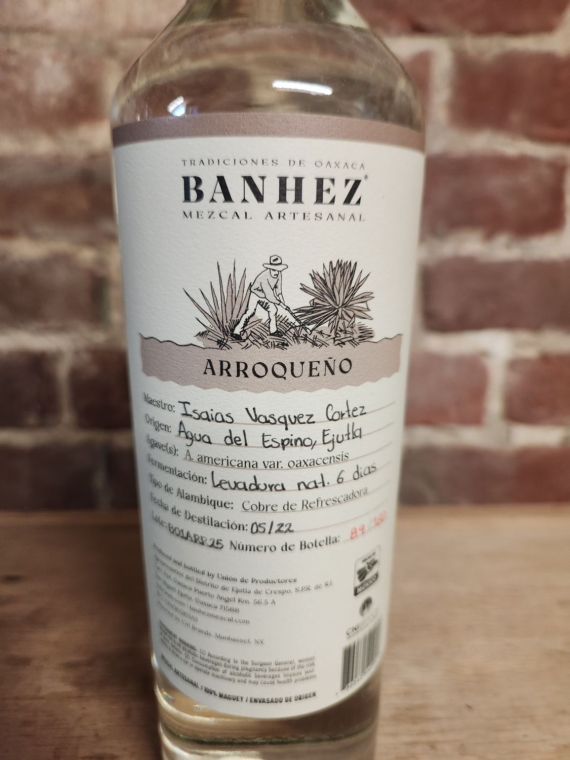 Banhez Arroqueño 750ml