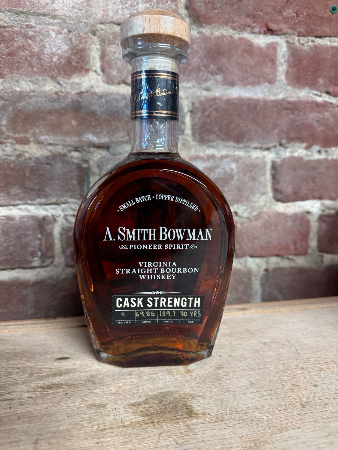 A. Bowman Cask Strength Batch 4 750ml