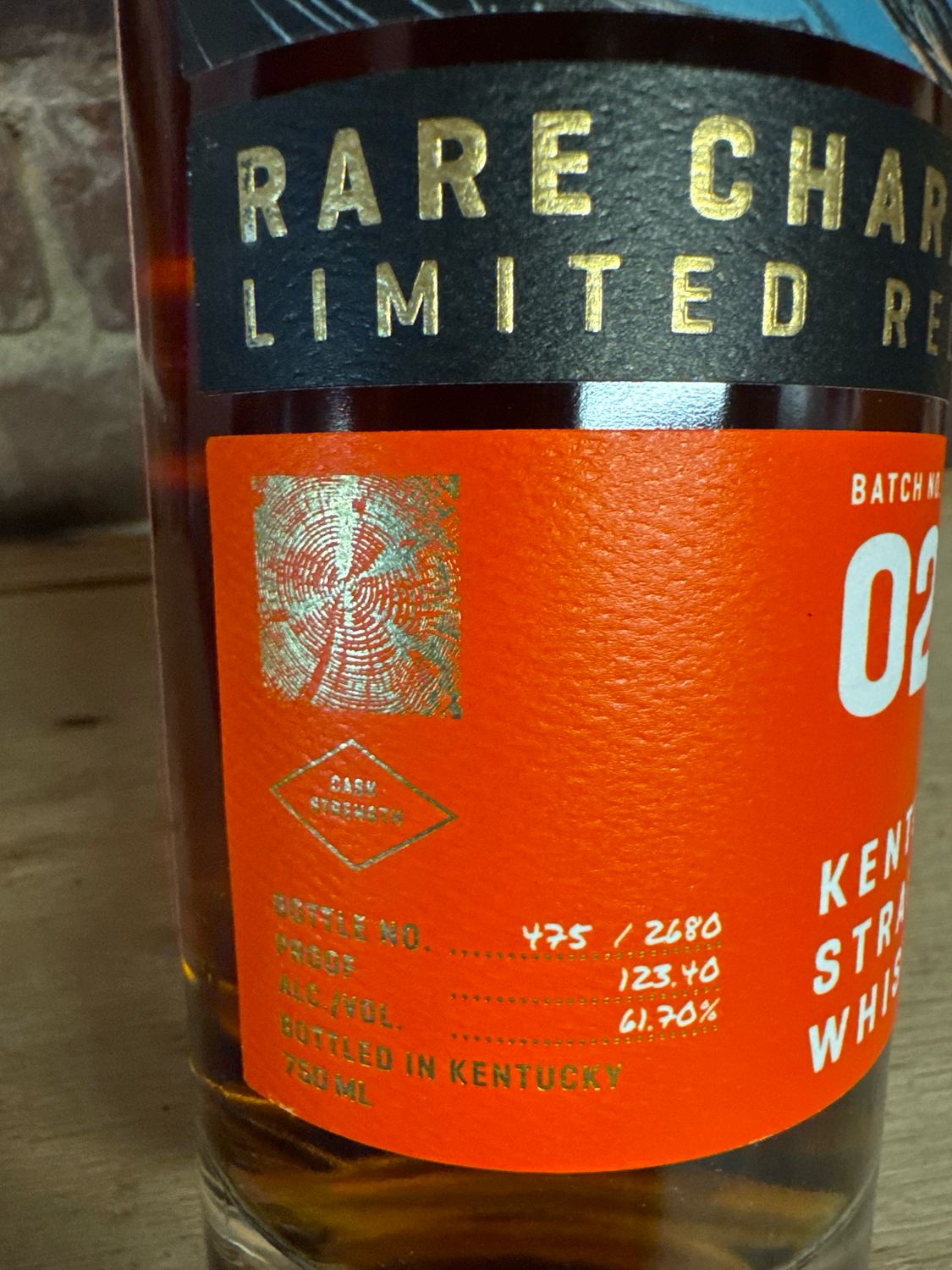 Rare Character Batch No2 Straight Whiskey 2025