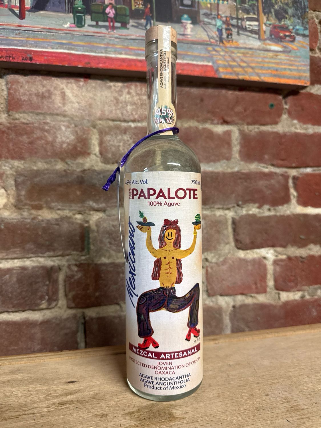 Tres Papalote Mezcal Mexicano 750ml