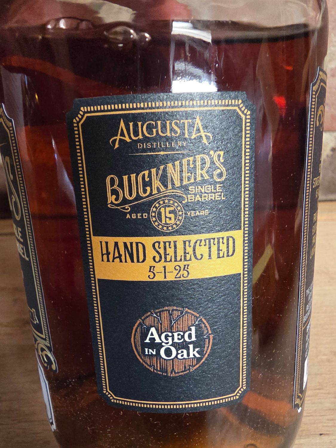 Augusta Buckner&#39;s 15year Barrel Pick 750ml
