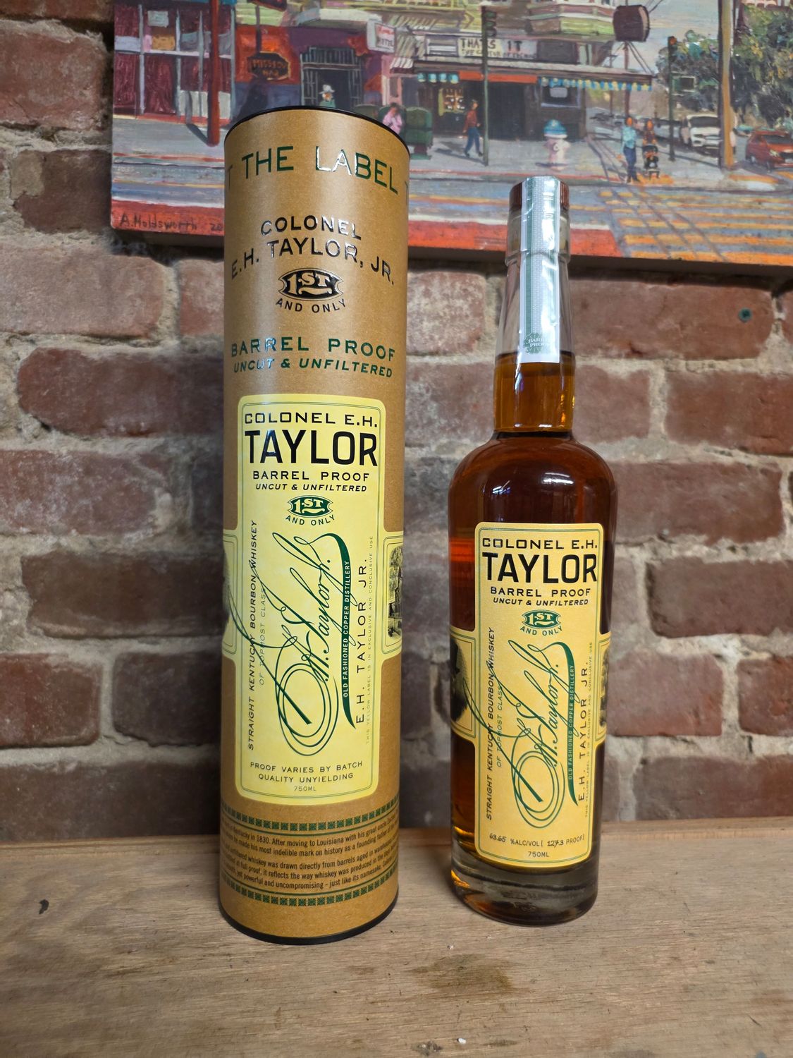 Colonel E.H Taylor Barrel Proof 127.3proof  750ml