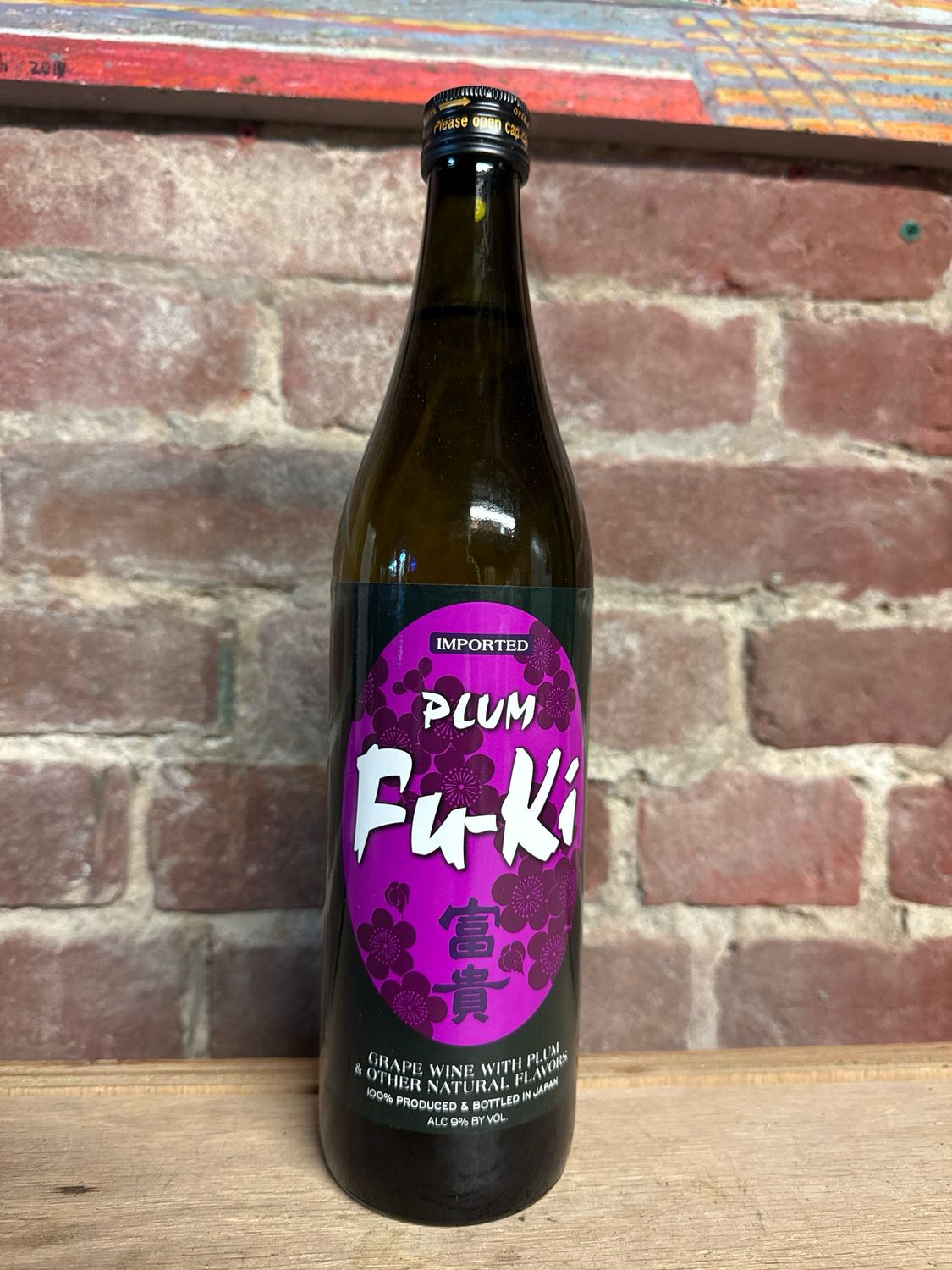 Fu-Ki Plum Wine 750ml