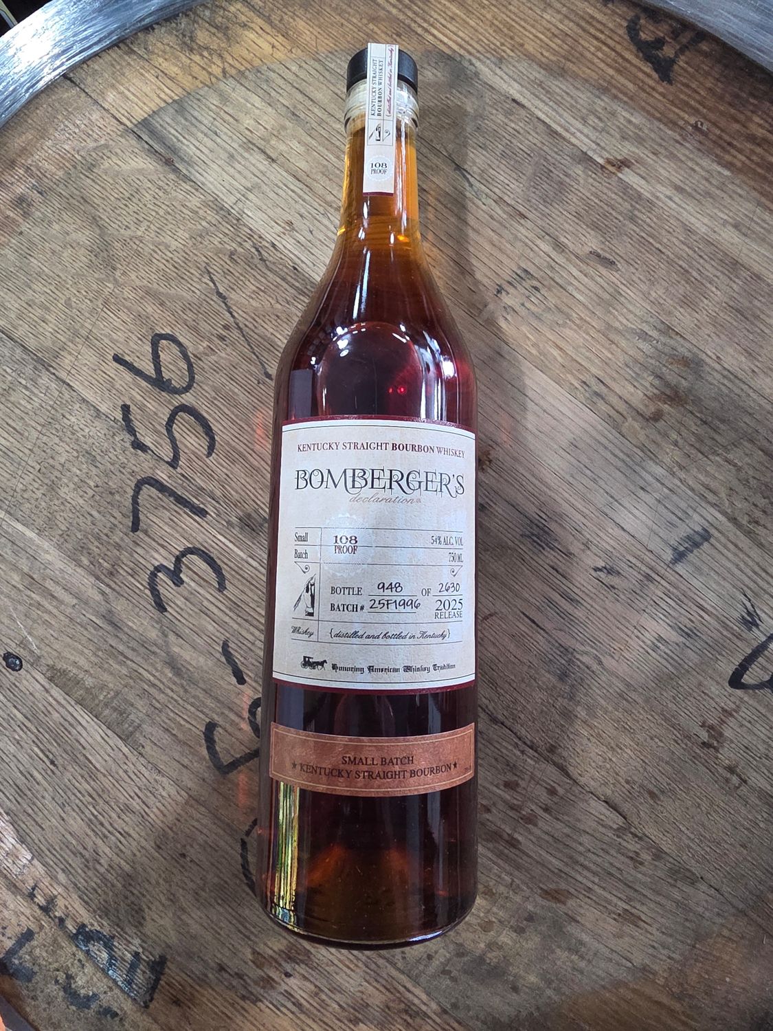 Bomberger’s Declaration 2025 750ml