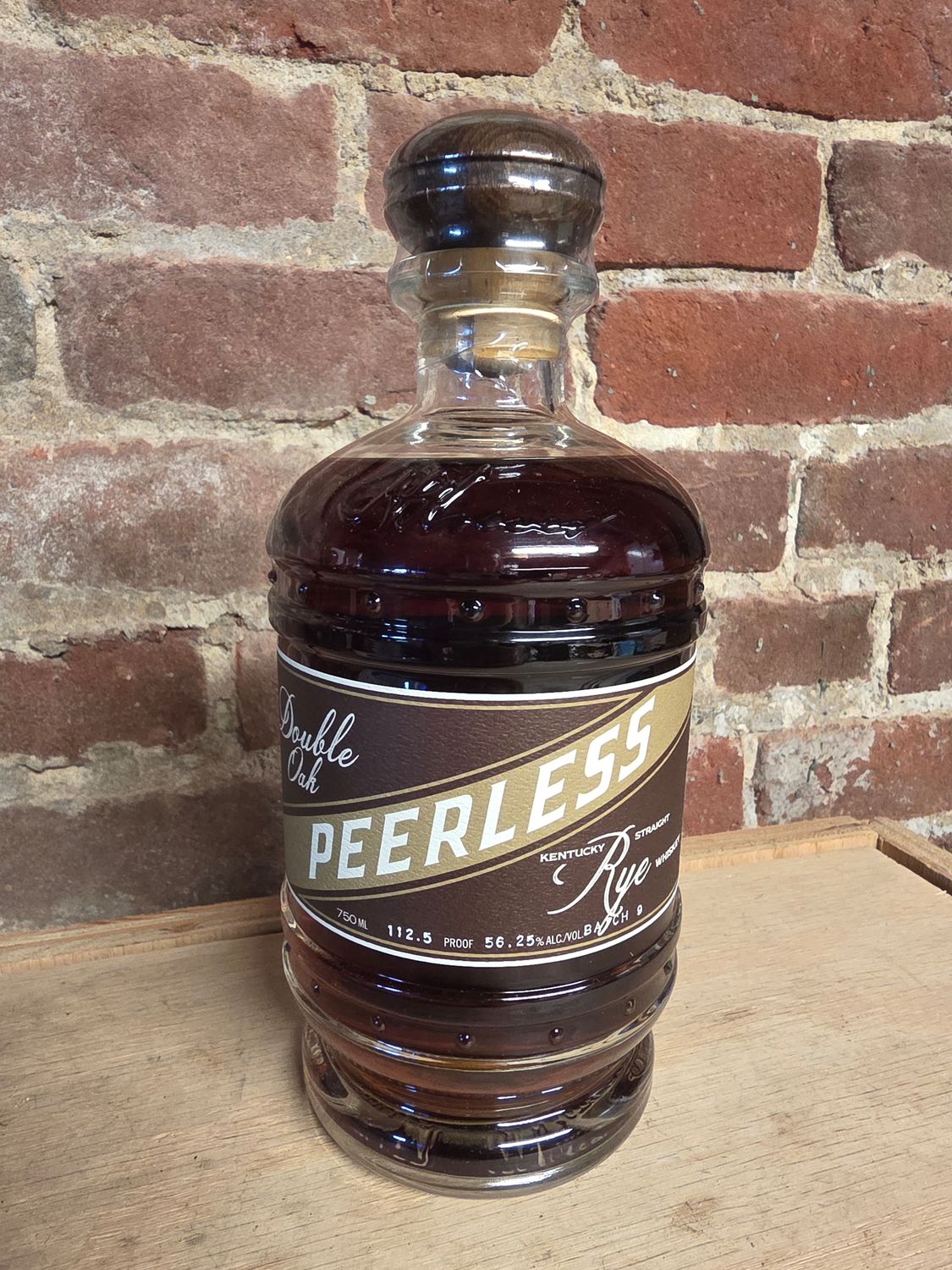 Peerless Double Oak Rye 750ml