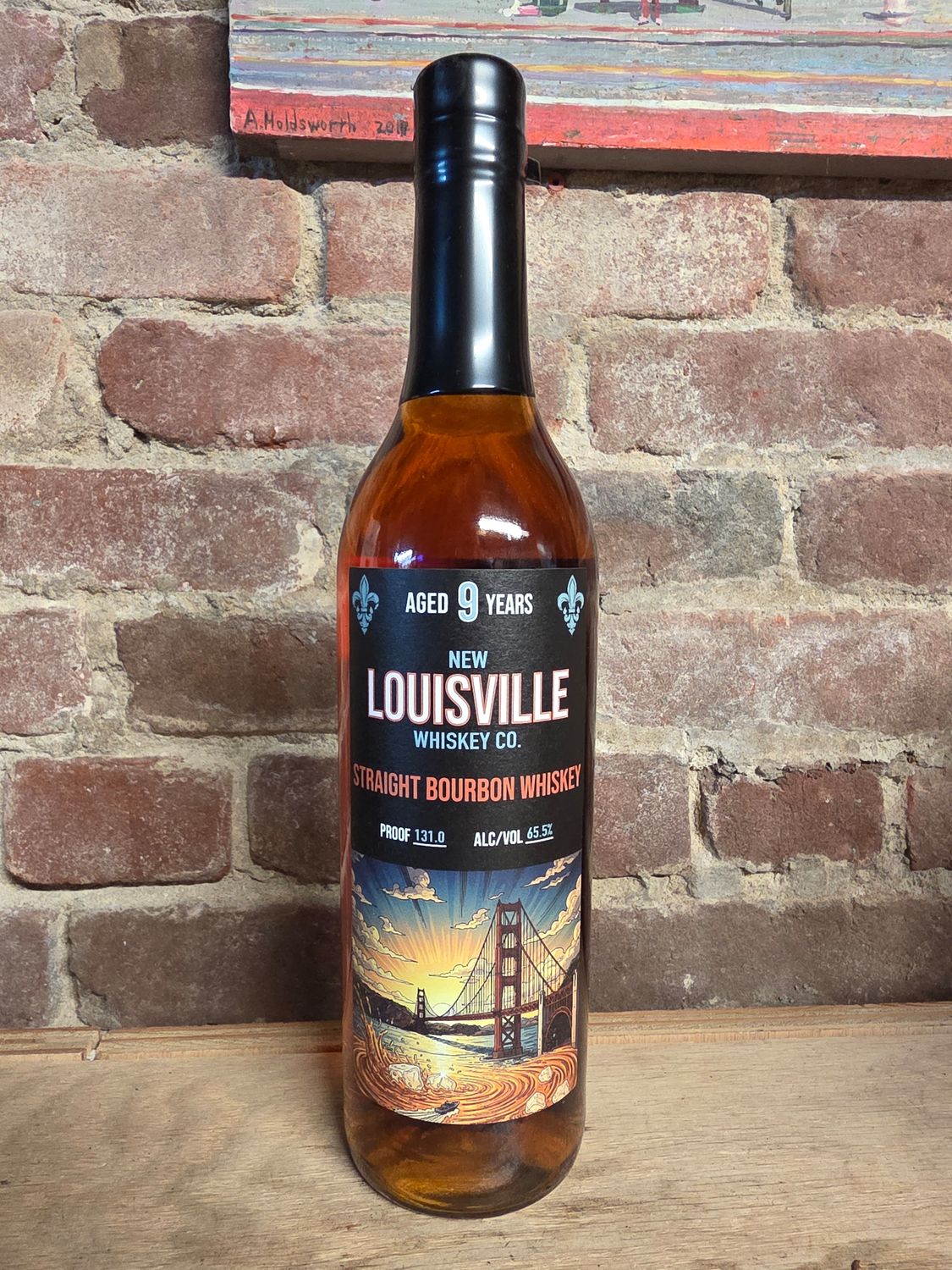 New Louisville Whiskey Co. 9year 131proof Bourbon 750ml