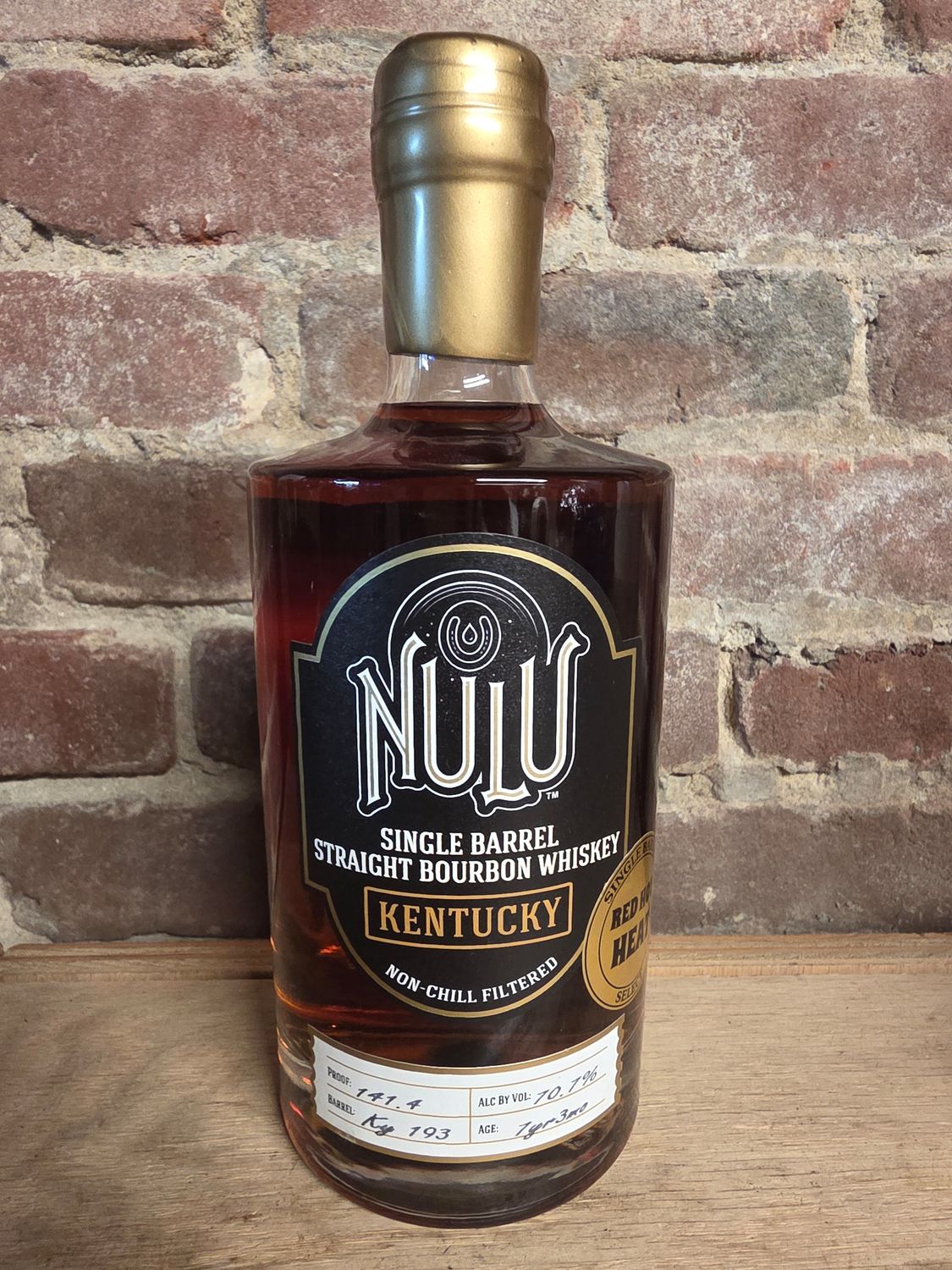Nulu 7year Hazmat 141.4 proof Bourbon 750ml