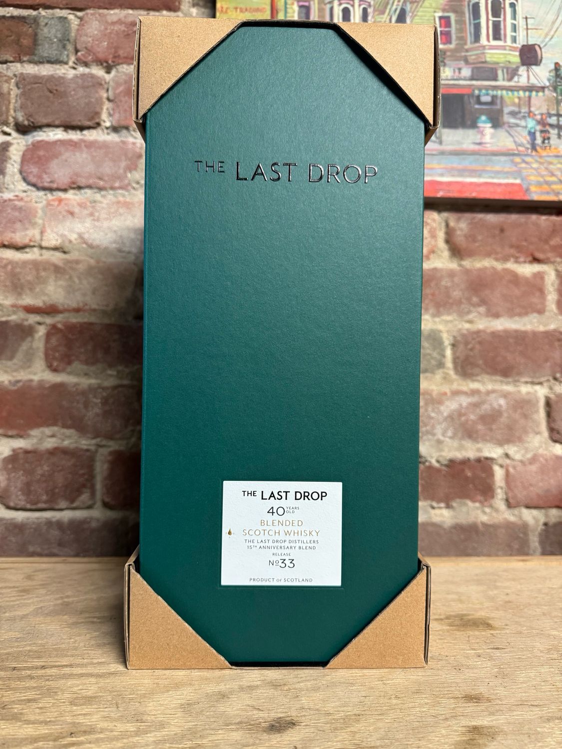 Last Drop 40years 15th Anniversary Blend Signed By Colin Scot &amp;Rebecca Jago