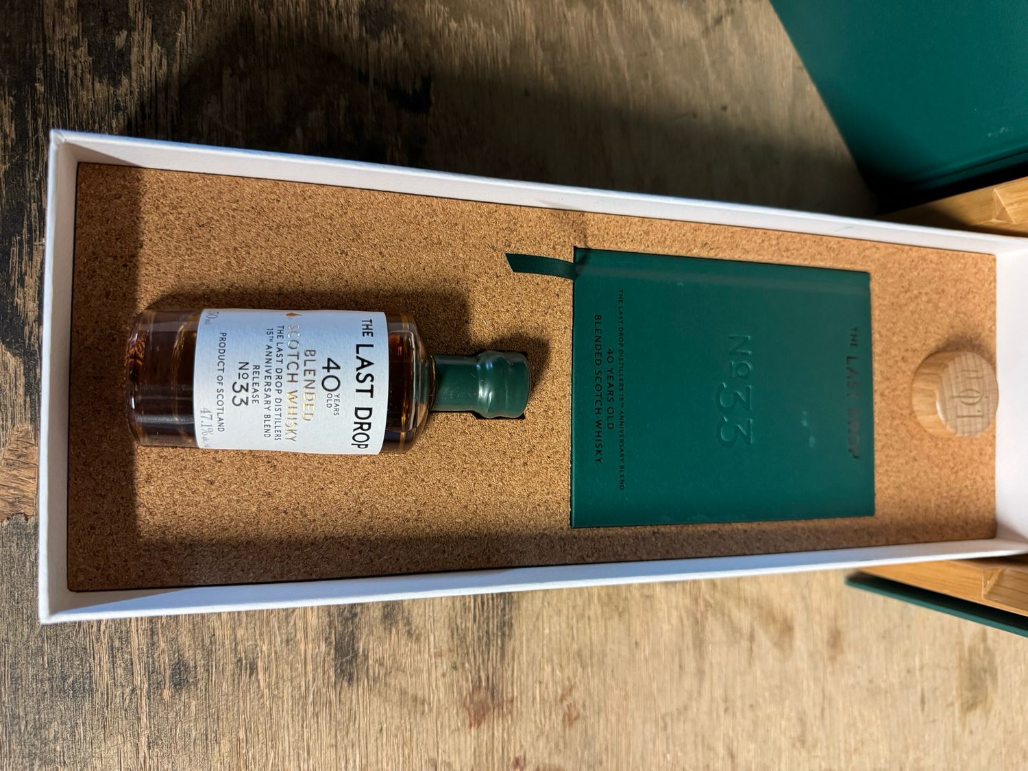 Last Drop 40years 15th Anniversary Blend Signed By Colin Scot &amp;Rebecca Jago