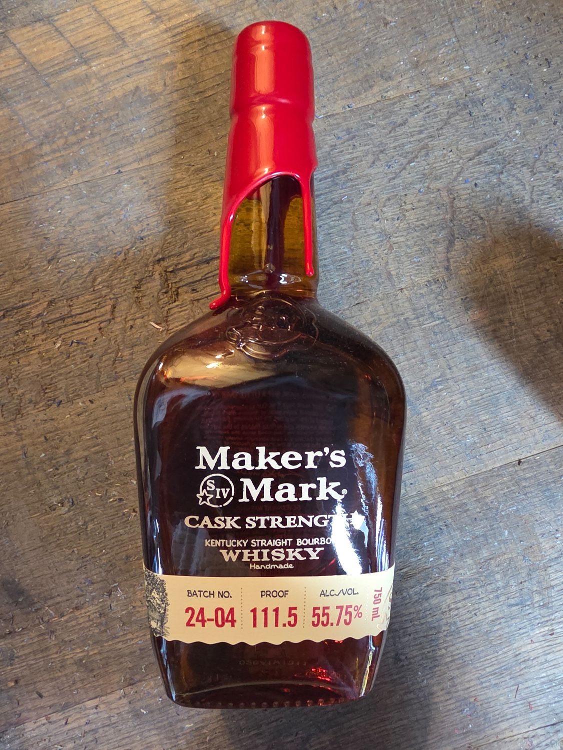 Maker&#39;s Mark Cask Strength Whisky 750ml