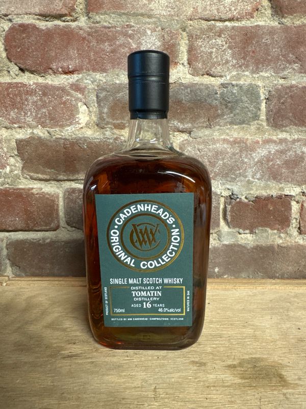 Cadenhead’s Distilled At Tomatin 16year 750ml