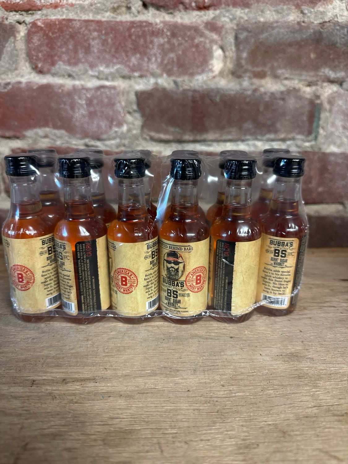 Bubba’s Burnt Sugar Whiskey 50ml 12pack